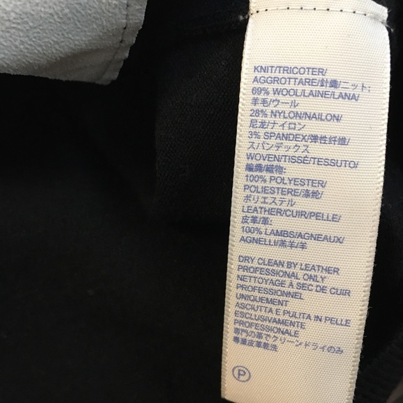 Rebekah Minkoff Leather Panel Sheer Sleeve Sweater Small - Picture 9 of 10